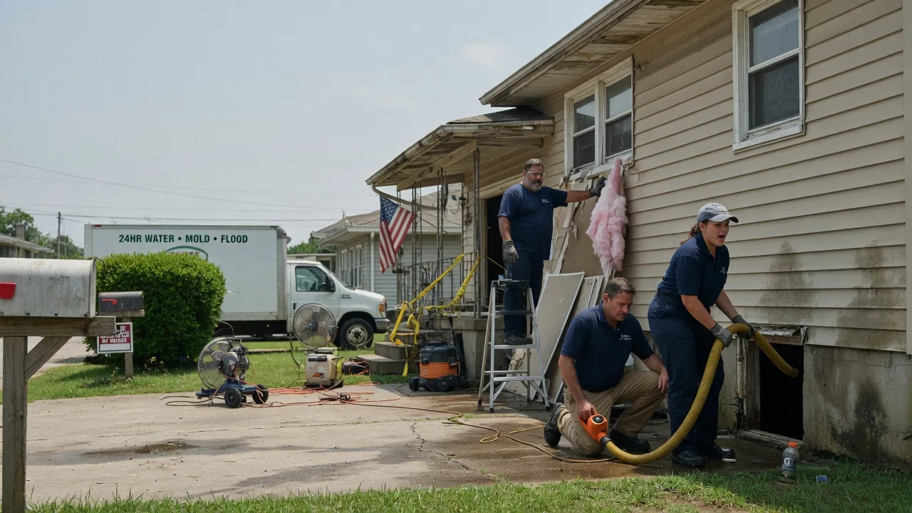 Water Damage Repair in Cortland, OH near me